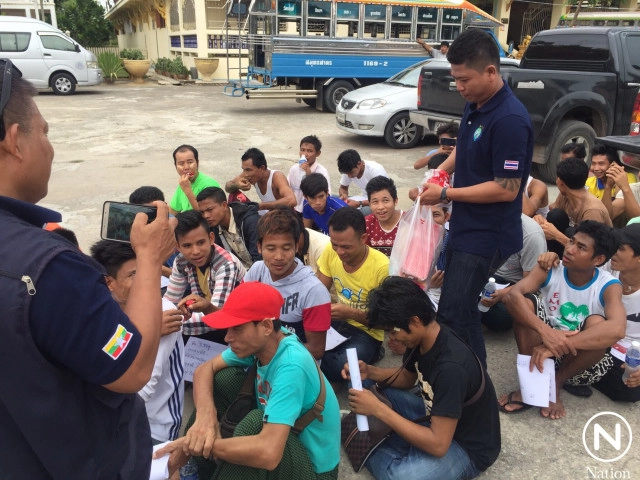 นายหน้าลอยแพแรงงานเมียนมาร์ ร่วม 100