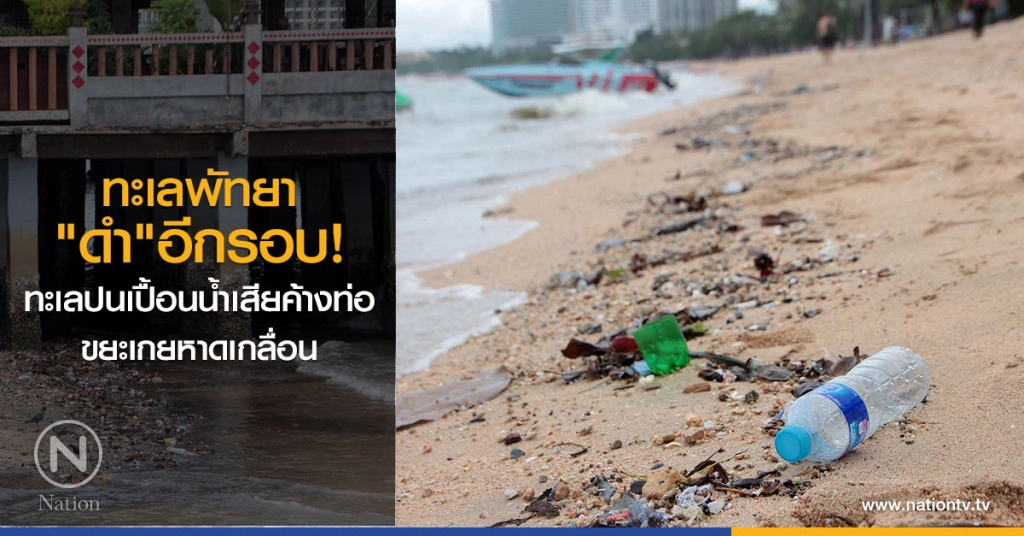 ทะเลพัทยา
"ดำ"อีกรอบ!
ทะเลปนเปื้อนน้ำเสียค้างท่อ
ขยะเกยหาดเกลื่อน