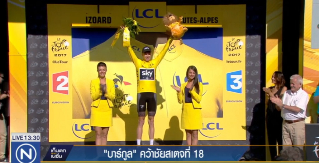 "บาร์กูล" คว้าชัยสเตจที่ 18 ตูร์ เดอ ฟร็องซ์