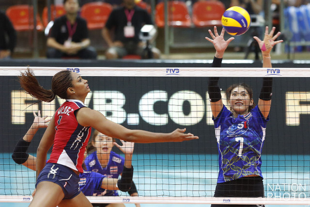 วอลเลย์สาวไทย สุดต้าน พ่ายโดมินิกัน 2-3 เซต
