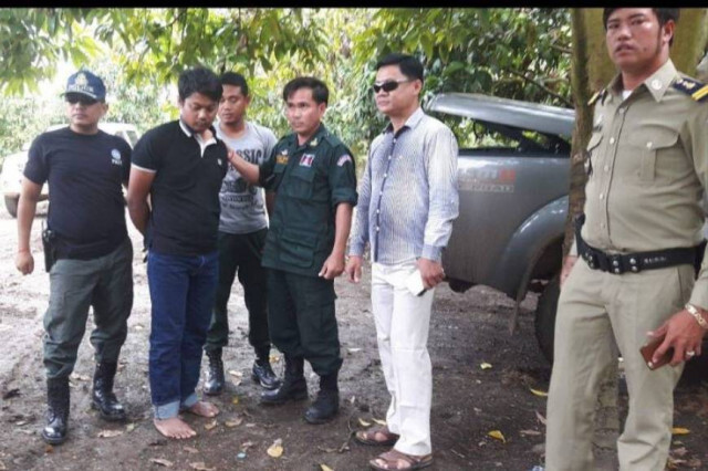 จับแล้วชาวกัมพูชา 3 ราย ร่วมขนอาวุธสงคราม นำตัวทำแผนช่องทางเข้าไทย