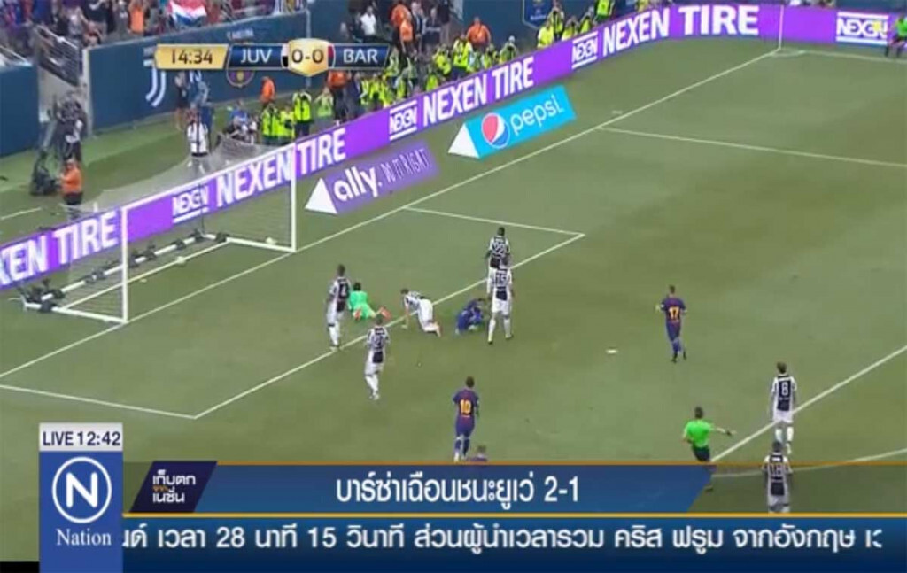 บาร์ซ่าเฉือนชนะยูเว่ 2-1 ไอซีซีคัพ บาร์ซ่าเฉือนชนะยูเว่ 2-1 ไอซีซีคัพ