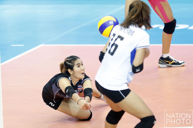 ภาพชุด "ลูกยางสาวไทย"ถล่ม"อิตาลี"3-0 เซต เวิลด์กรังด์ปรีซ์