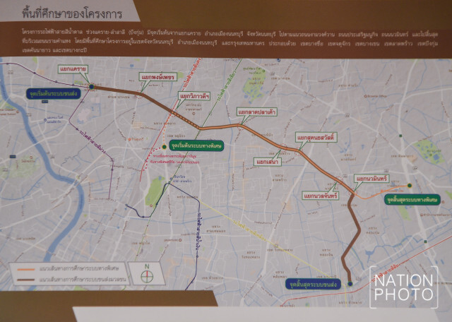 ประชาพิจารณ์รถไฟฟ้าสายสีน้ำตาล 6 หมื่นล้าน ผ่าตัดวิกฤตจราจรแคราย-ลำสาลี