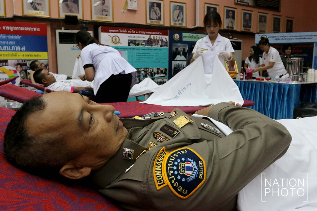 กองปราบ ร่วม รพ.ตำรวจ จัดกิจกรรม บริจาคโลหิต ถวายเป็นพระราชกุศล ร.10 กองปราบ ร่วม รพ.ตำรวจ จัดกิจกรรม บริจาคโลหิต ถวายเป็นพระราชกุศล ร.10