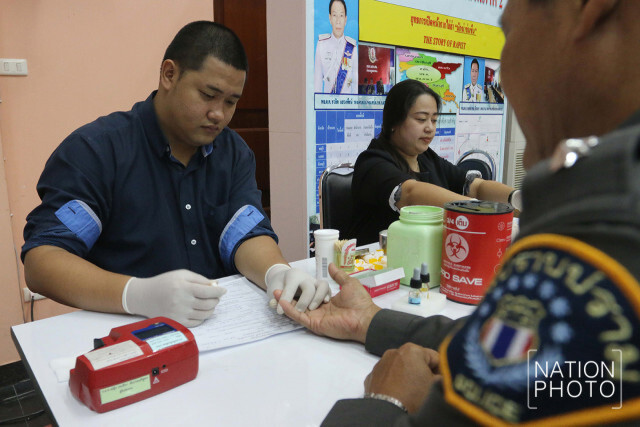 กองปราบ ร่วม รพ.ตำรวจ จัดกิจกรรม บริจาคโลหิต ถวายเป็นพระราชกุศล ร.10