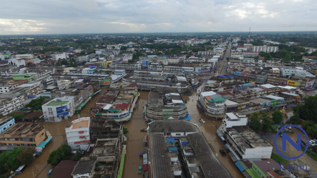 น้ำยมทะลัก! ท่วมตลาดสดเทศบาลเมืองสุโขทัยธานี