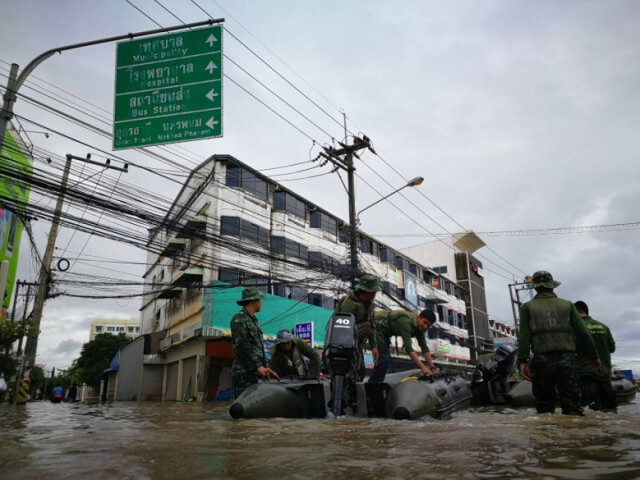 น้ำท่วมสกลนคร ยังวิกฤติ