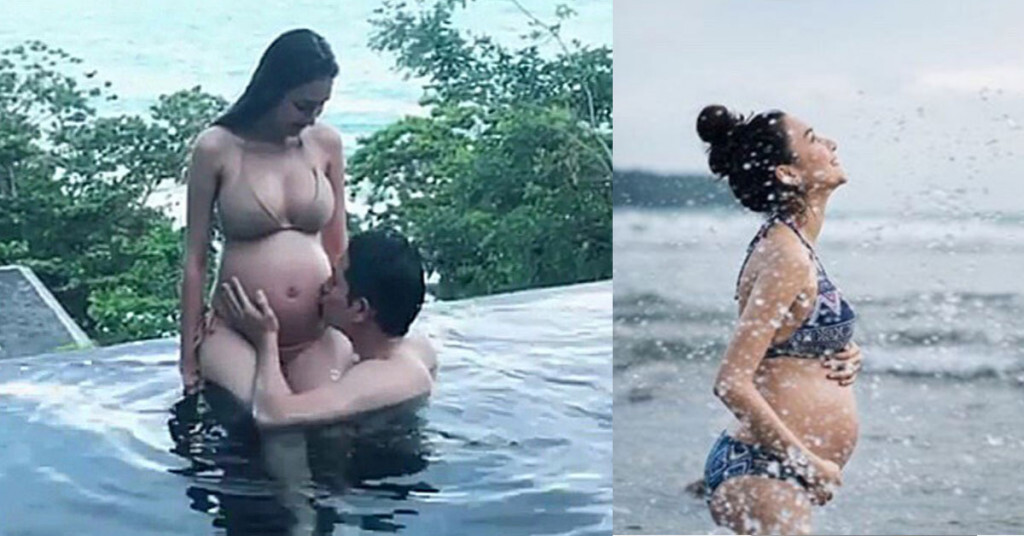 "เนย" แซบมาก! อุ้มท้องโตโชว์ชุดว่ายน้ำสวีทสามี "เนย" แซบมาก! อุ้มท้องโตโชว์ชุดว่ายน้ำสวีทสามี
