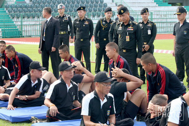 ทดสอบสมรรถภาพร่างกาย ผู้บังคับหน่วยระดับกองพัน