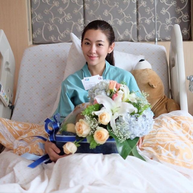  'เบลล่า'แจงแอดมิทโรงพยาบาล ยิ้ม'เวียร์'ดอดเยี่ยมไข้
