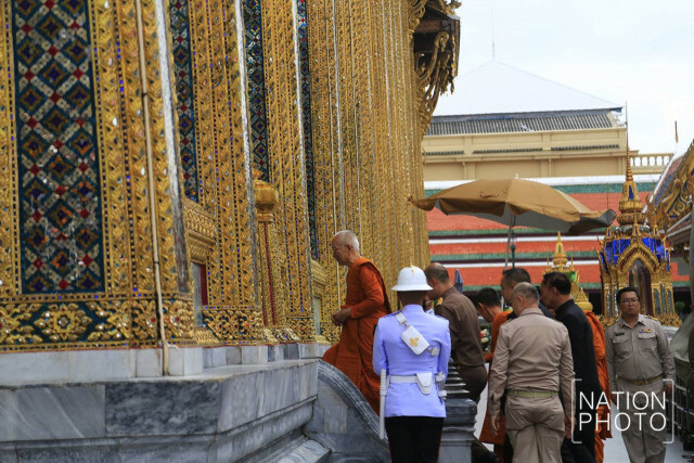 พิธีสวดพระพุทธมนต์ ถวายเป็นพระราชกุศลแด่ พระบาทสมเด็จ พระปรมินทรมหาภูมิพลอดุลยเดช
