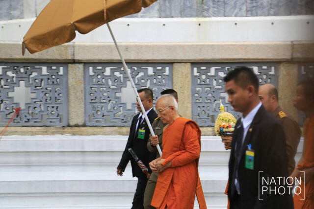 พิธีสวดพระพุทธมนต์ ถวายเป็นพระราชกุศลแด่ พระบาทสมเด็จ พระปรมินทรมหาภูมิพลอดุลยเดช