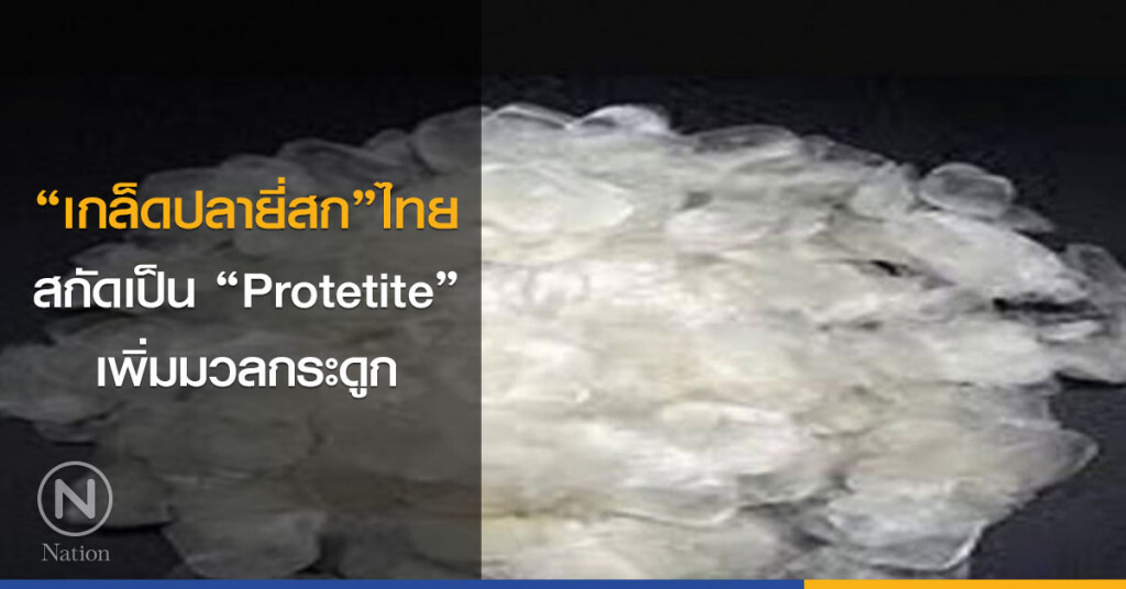 "เกล็ดปลายี่สก" ไทย สกัดเป็น "Protetite" เพิ่มมวลกระดูก "เกล็ดปลายี่สก" ไทย สกัดเป็น "Protetite" เพิ่มมวลกระดูก