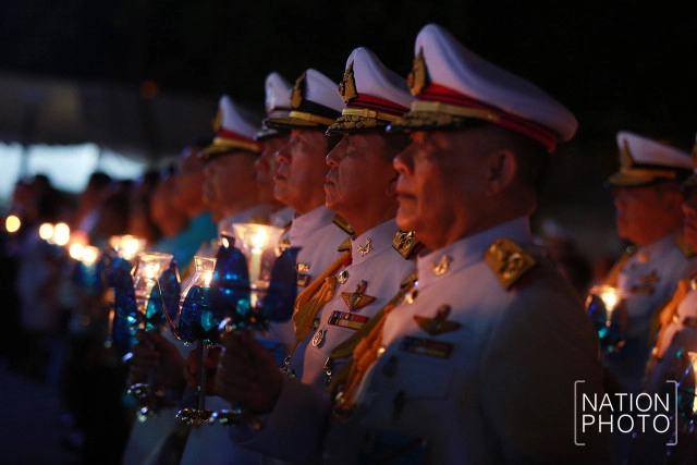 พิธีจุดเทียนถวายพระพรชัยมงคลเฉลิมพระเกียรติ สมเด็จพระนางเจ้าสิริกิติ์พระบรมราชินีนาถ