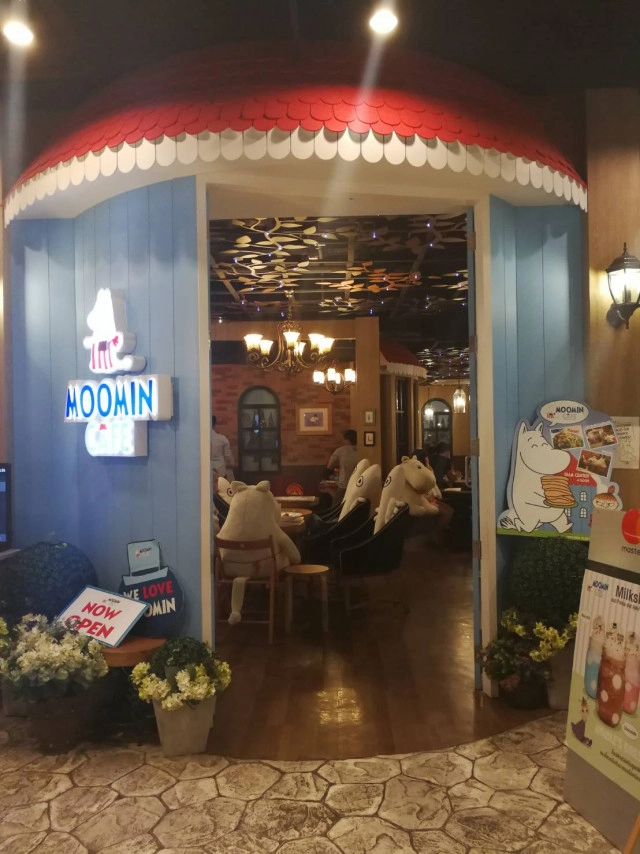 พาคุณแม่ไปนั่งมุ้งมิ้ง ที่ มูมิน คาเฟ่ (MOOMIN CAFE)