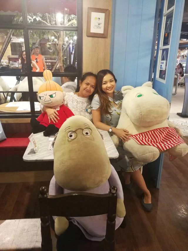 พาคุณแม่ไปนั่งมุ้งมิ้ง ที่ มูมิน คาเฟ่ (MOOMIN CAFE)