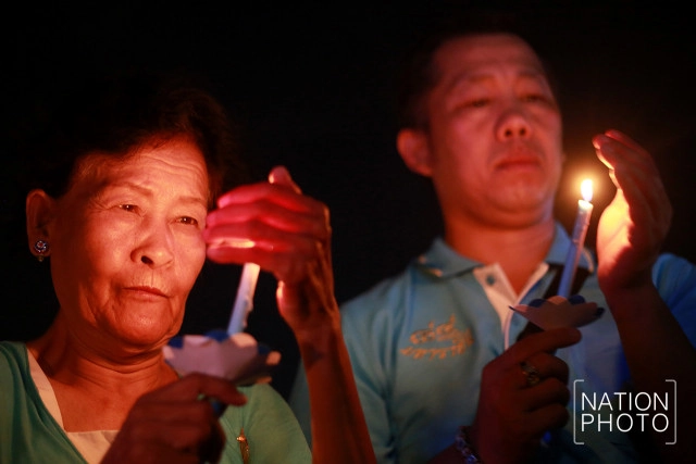 พิธีจุดเทียนถวายพระพรชัยมงคลเฉลิมพระเกียรติ สมเด็จพระนางเจ้าสิริกิติ์พระบรมราชินีนาถ