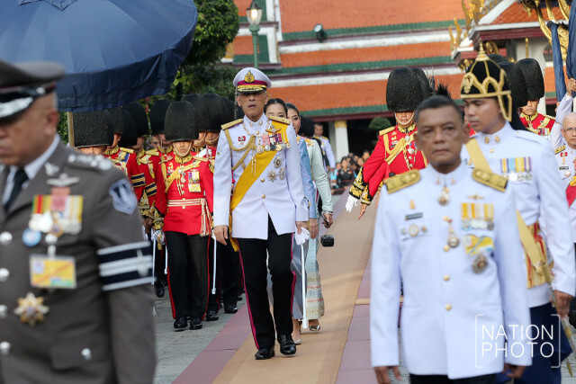 สมเด็จพระเจ้าอยู่หัว เสด็จฯ ทรงบำเพ็ญพระราชกุศลเฉลิมพระชนมพรรษาสมเด็จพระนางเจ้าสิริกิติ์ฯ