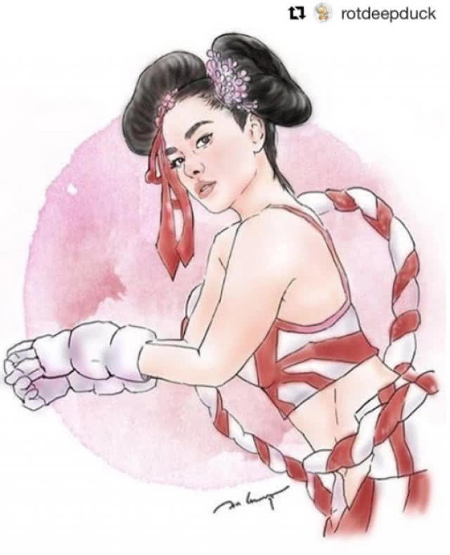 โซเชียลฟันธง! 
หน้ากากซูโม่ คือ "ลิเดีย" ชัวร์