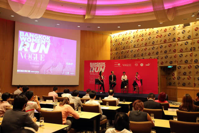 ไมซ์ผนึกโว้กชวนสาวๆ รวมพลัง งานวิ่งหญิงล้วน Bangkok Women’s Run