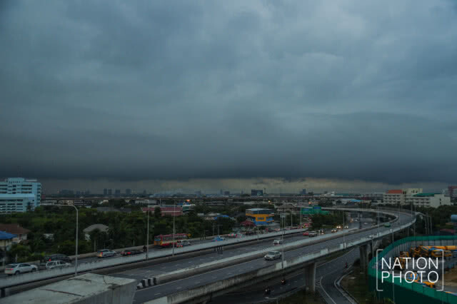 สภาพท้องฟ้าเหนือกทม.