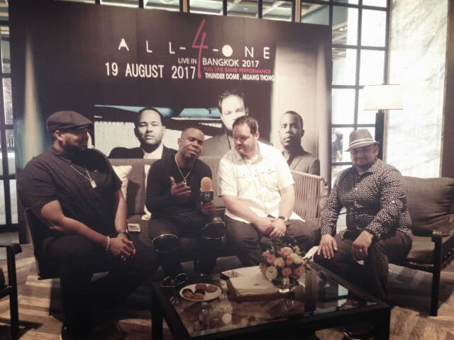 All 4 One กลับมาเยือนไทยอีกครั้งในรอบกว่า 20 ปี