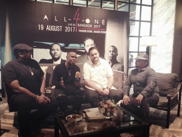 All 4 One กลับมาเยือนไทยอีกครั้งในรอบกว่า 20 ปี