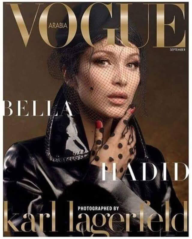 Bella Hadid 
เจ้าแม่หน้าปกกันยายน 2017