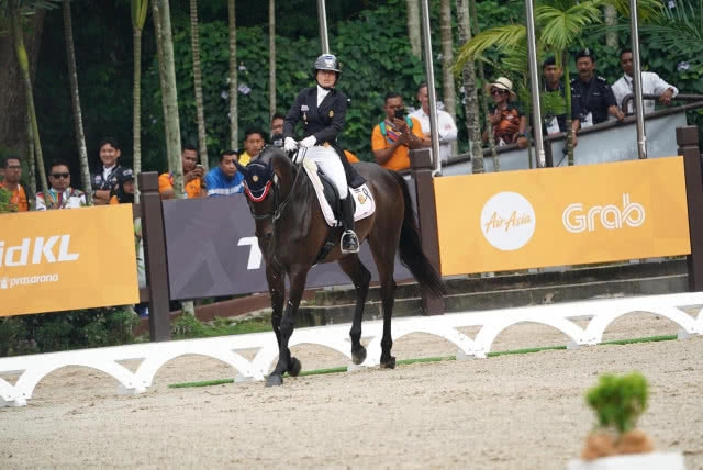 เจ้าหญิงนักกีฬา ทรงนำทีมขี่ม้าไทยในกีฬาซีเกมส์