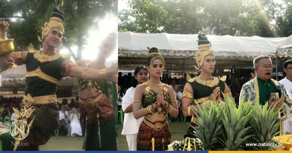 เปิดภาพเซ็ทแรก ณเดชน์ -ญาญ่า บวงสรวง ภ.นาคี2 ในชุดไทยโบราณ เปิดภาพเซ็ทแรก ณเดชน์ -ญาญ่า บวงสรวง ภ.นาคี2 ในชุดไทยโบราณ