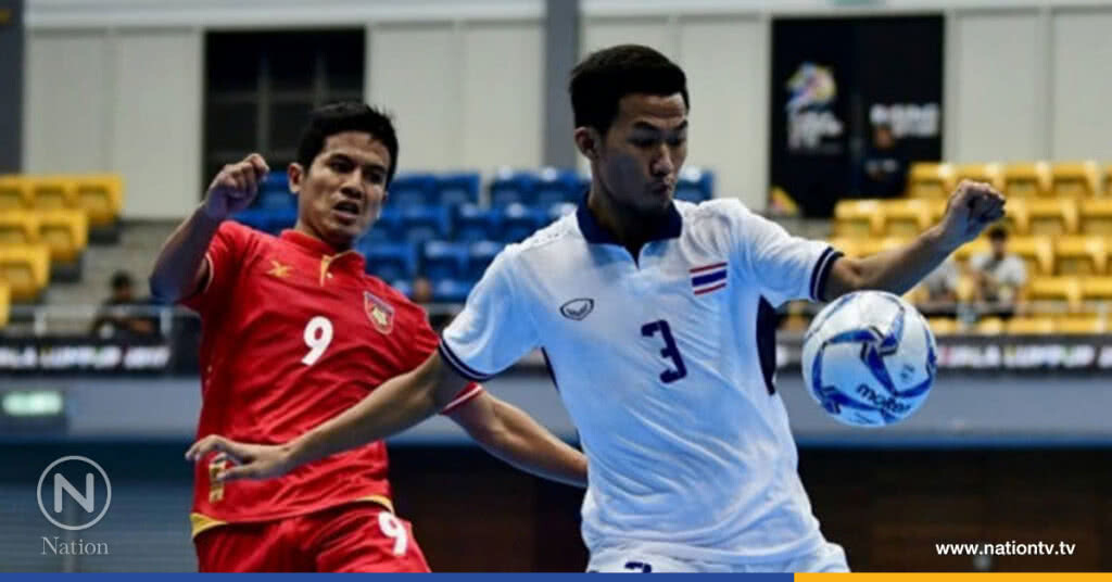 ‘โต๊ะเล็กไทย’ คืนฟอร์มโหด! รัว ‘เมียนมาร์ ’10-2