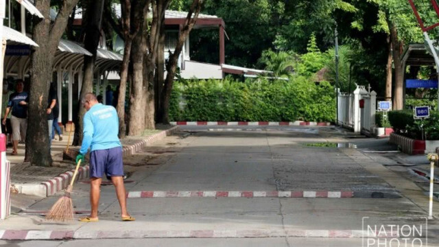 ประมวลภาพบรรยากาศหน้าเรือนจำพิเศษกรุงเทพฯ ยังคงเงียบ