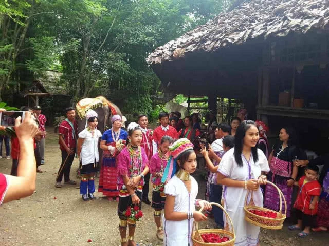 เรียบง่าย สาวญี่ปุ่นแต่งงาน วิถีกะเหรี่ยง