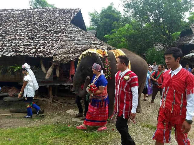 เรียบง่าย สาวญี่ปุ่นแต่งงาน วิถีกะเหรี่ยง