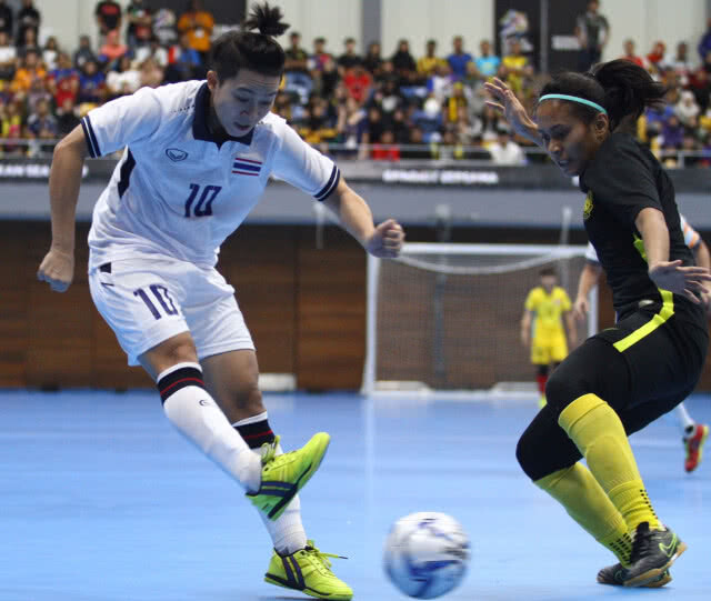 ฟุตซอลหญิงไทย ต้อนมาเลเซีย 12-0  คว้าทองซีเกมส์สำเร็จ