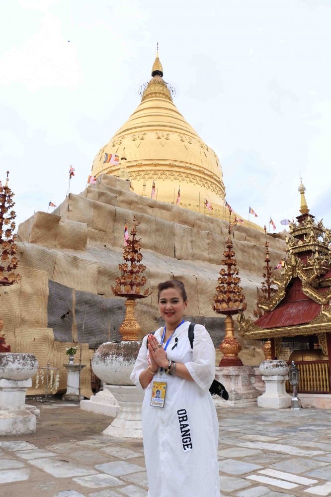 คุณน้ำผึ้ง พาสักการะมหาสถาน เมืองพุกามนครแห่งเจดีย์