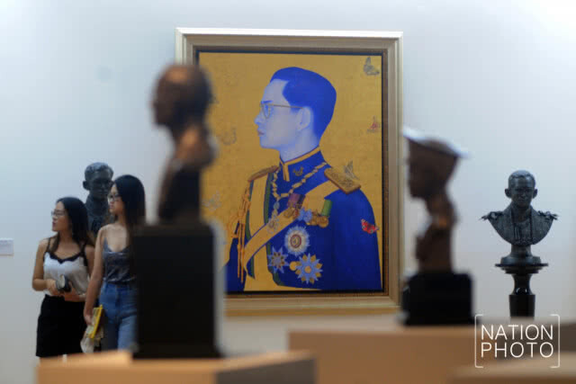 นิทรรศการ "พระราชาในดวงใจ"