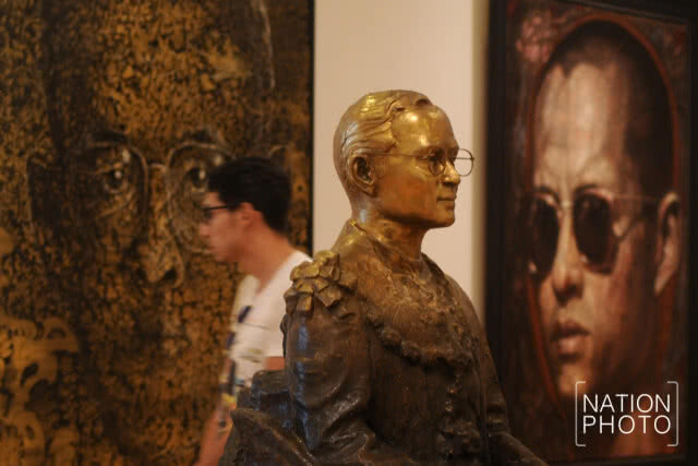 นิทรรศการ "พระราชาในดวงใจ"