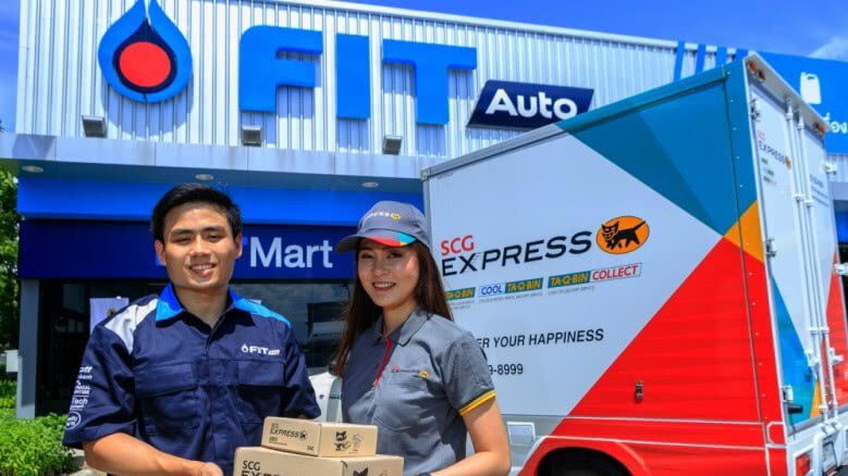 "เอสซีจี เอ็กซ์เพรส" ผนึก"ปตท."เปิดบริการรับพัสดุ"FIT Auto" "เอสซีจี เอ็กซ์เพรส" ผนึก"ปตท."เปิดบริการรับพัสดุ"FIT Auto"