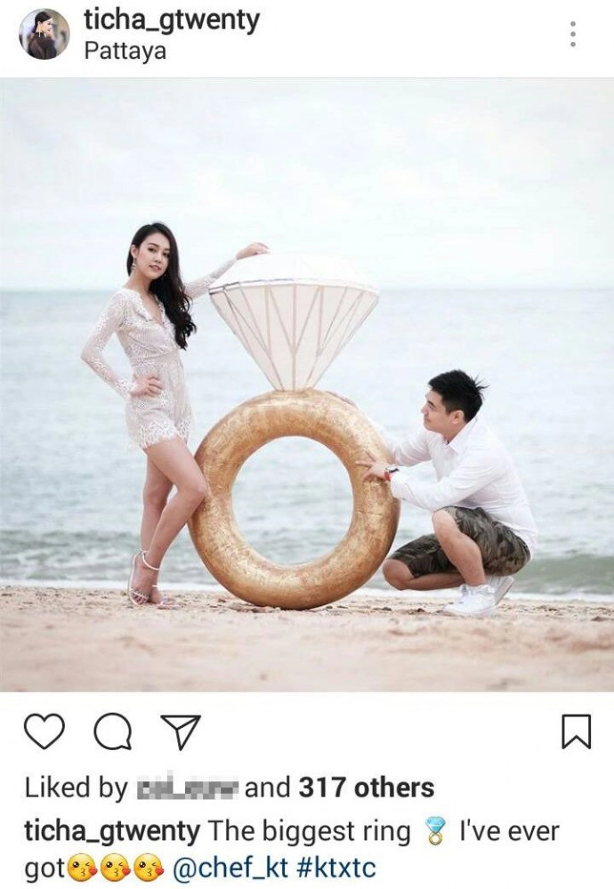 "ทิชา" เปิดใจ! วินาที "เชฟตูน" เซอร์ไพรส์คุกเข่าขอแต่งงาน