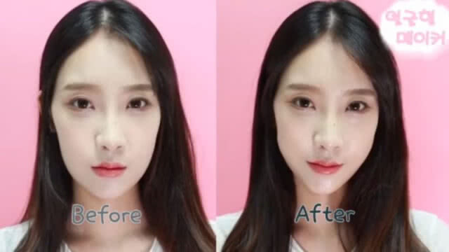 เทรนด์ใหม่ของสาวเกาหลี ใช้เทปกาวปะหน้า