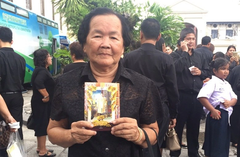 ความตั้งมั่นของนักศึกษาโบราณคดีที่มีต่อในหลวง ร.9