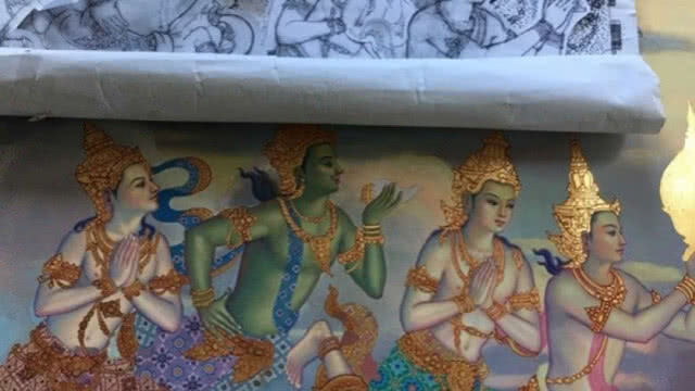5 อ.ธัญบุรี "จิตรกรอาสา" ช่างฝีมือเฉพาะทาง "ฉากบังเพลิง"