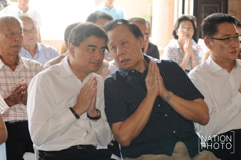 (ภาพชุด) "มาร์ค" อวยพรวันเกิดครบรอบ 92 ปี "พิชัย"
