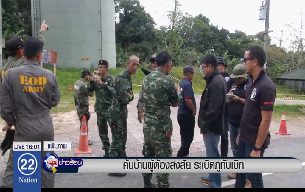 ค้นบ้านผู้ต้องสงสัย ระเบิดภูทับเบิก ค้นบ้านผู้ต้องสงสัย ระเบิดภูทับเบิก