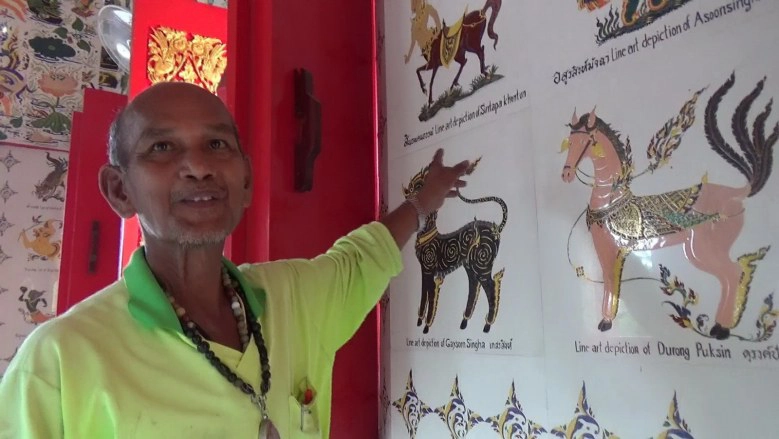 ตื่นตา!!วัดดังอ่างทอง สร้างอุโบสถอาเซียน ติดกระเบื้องลายคราม