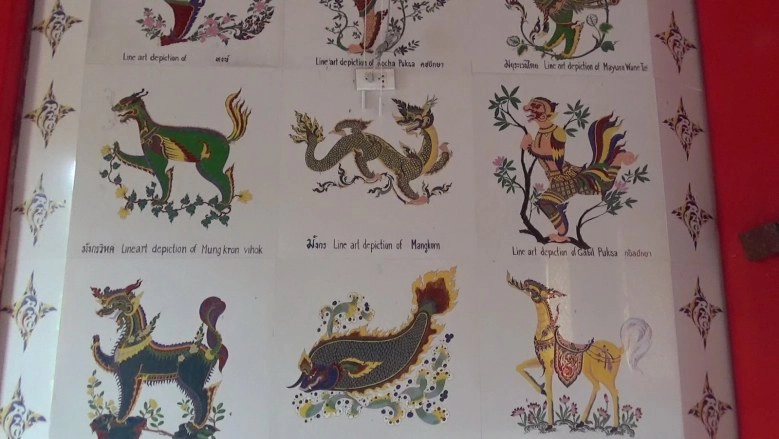 ตื่นตา!!วัดดังอ่างทอง สร้างอุโบสถอาเซียน ติดกระเบื้องลายคราม