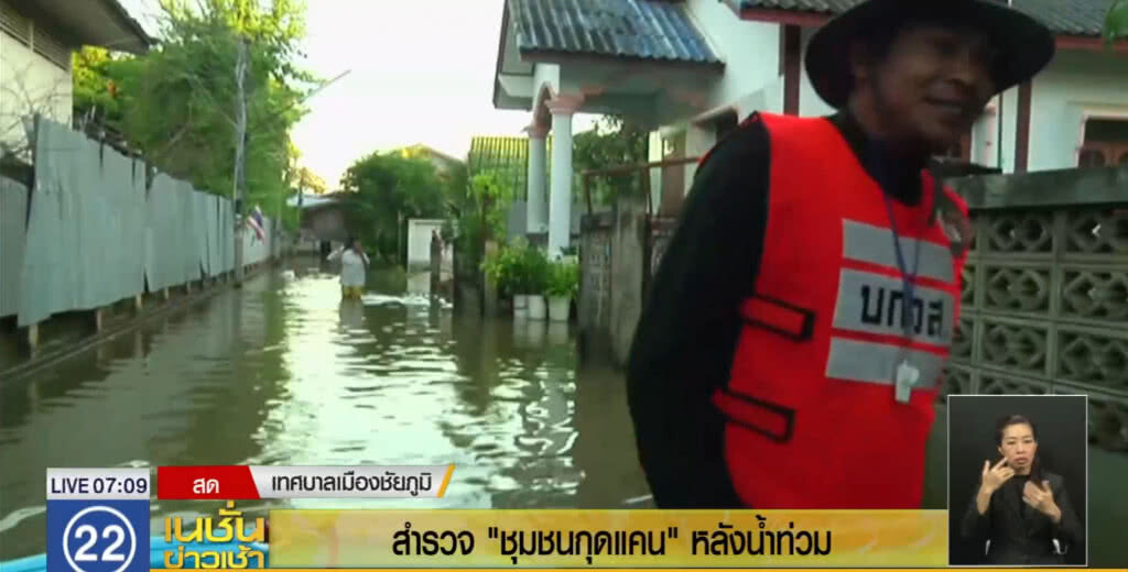 สำรวจ "ชุมชนกุดแคน" หลังน้ำท่วม