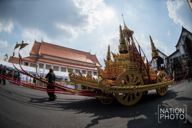 พิธีบวงสรวงอัญเชิญราชรถ-พระยานมาศ